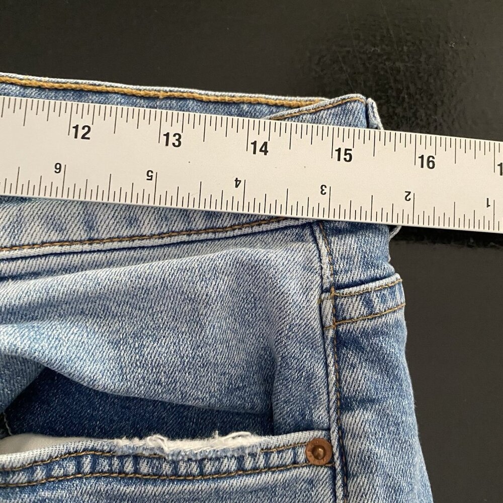 GRLFRND Denim Jeans Size 30 The Carine High Rise Stretch Flare Cojo Bay - Picture 14 of 16